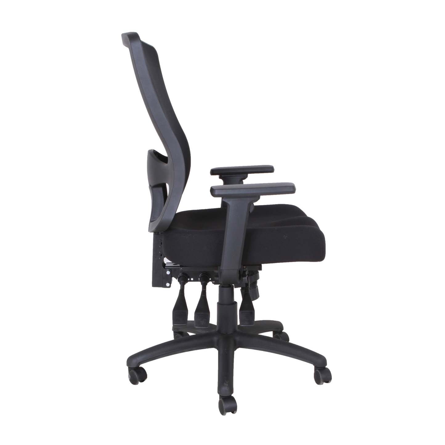 Tygerclaw Adjustable Mid Back Mesh Task Office Chair - Black|Fauteuil de bureau réglable en mailles TygerClaw mi-dossier - noir
