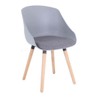 Fauteuil d'appoint Tygerclaw à dossier mi-haut - Gris