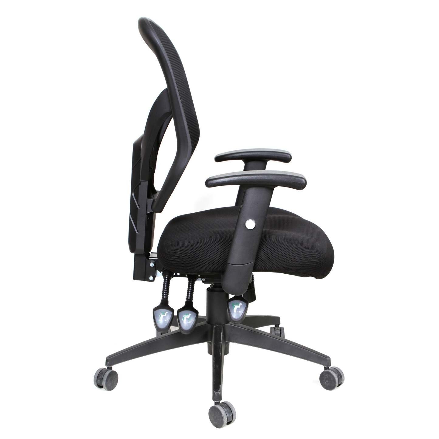 Tygerclaw Mid Back Mesh Office Chair - Grey|Fauteuil de bureau en mailles TygerClaw à mi-dossier - gris