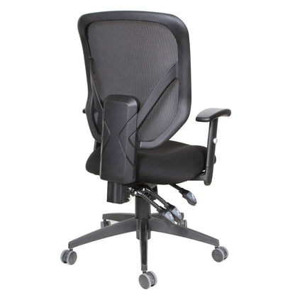 Tygerclaw Mid Back Mesh Office Chair - Grey|Fauteuil de bureau en mailles TygerClaw à mi-dossier - gris