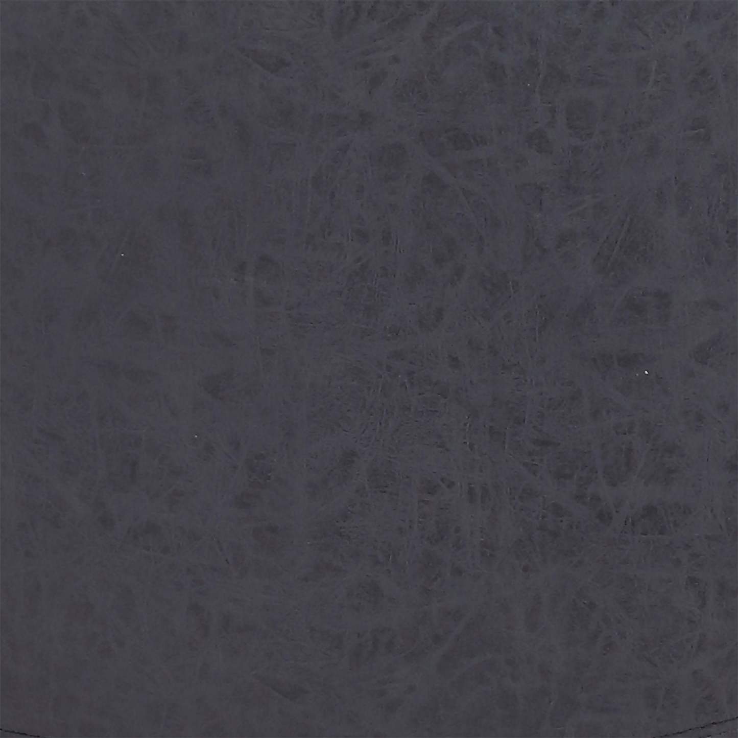 Chaise de salle à manger Tess en tissu d’apparence cuir et en métal - grise