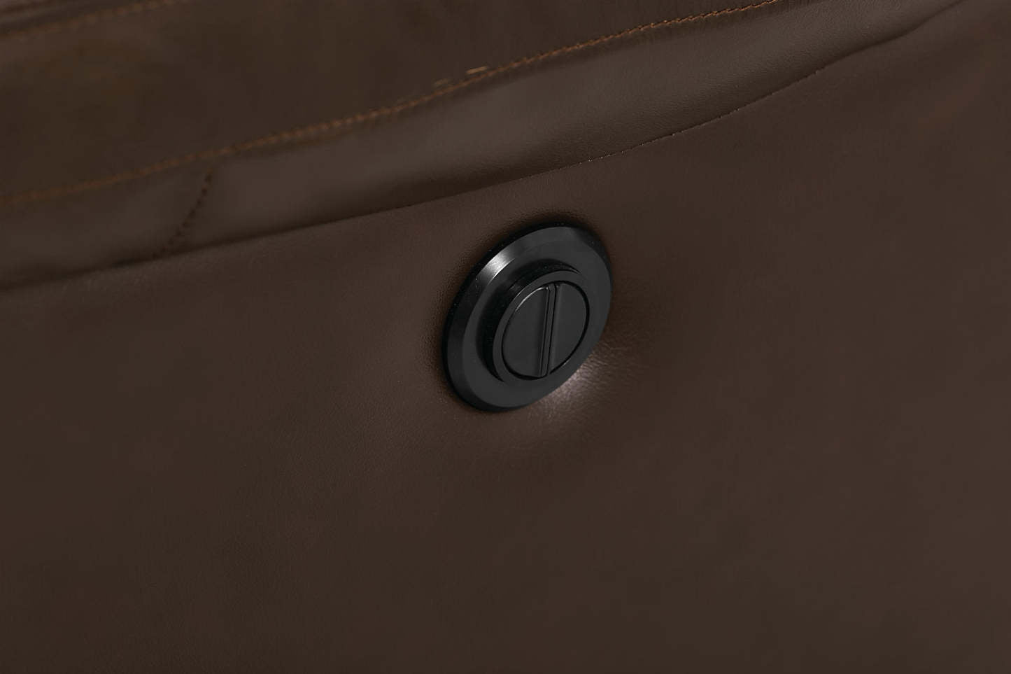 Canapé à inclinaison électrique Toreno 86 en cuir véritable - Brun | Canapé à inclinaison électrique Toreno de 86 po en cuir véritable - brun