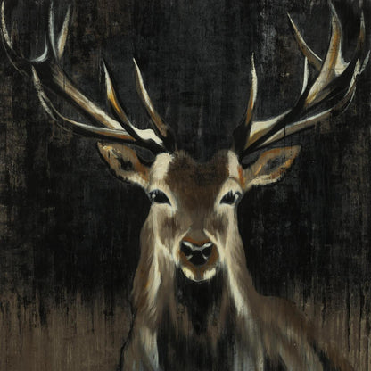 Œuvre d'art murale géante « Young Buck » 54 x 54