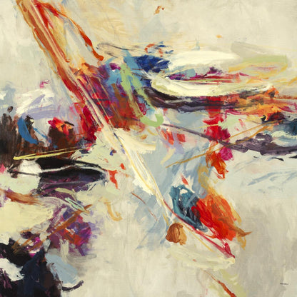 Œuvre d'art murale géante « Positive Energy I » 72 x 72