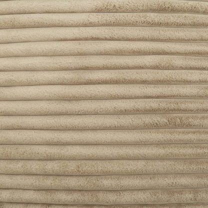 Sealy Teddy Corduroy High Density Foam Bean Bag Chair - Beige|Fauteuil poire Teddy de Sealy en velours tricoté avec à haute densité - beige