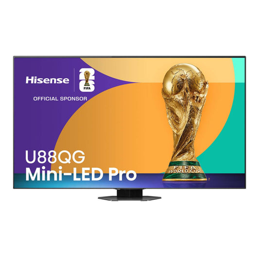 HISENSE 55 U88QG Mini-LED Pro QLED 4K UHD AI Smart Google TV (55U88QG) - Modèle 2025 | Téléviseur intelligent QLED à Mini DEL Pro HISENSE U88QG UHD 4K de 55 po avec IA et Google TVMC (55U88QG) - modèle 2025