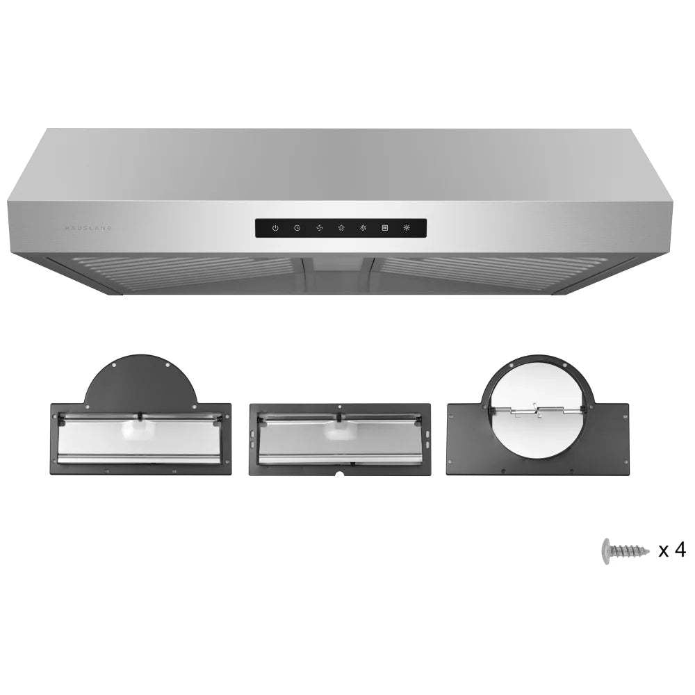 Hauslane Ducted Under Cabinet Range Hood - UC-PS60SS-30|Hotte de cuisinière sous l'armoire Hauslane avec conduit - UC-PS60SS-30
