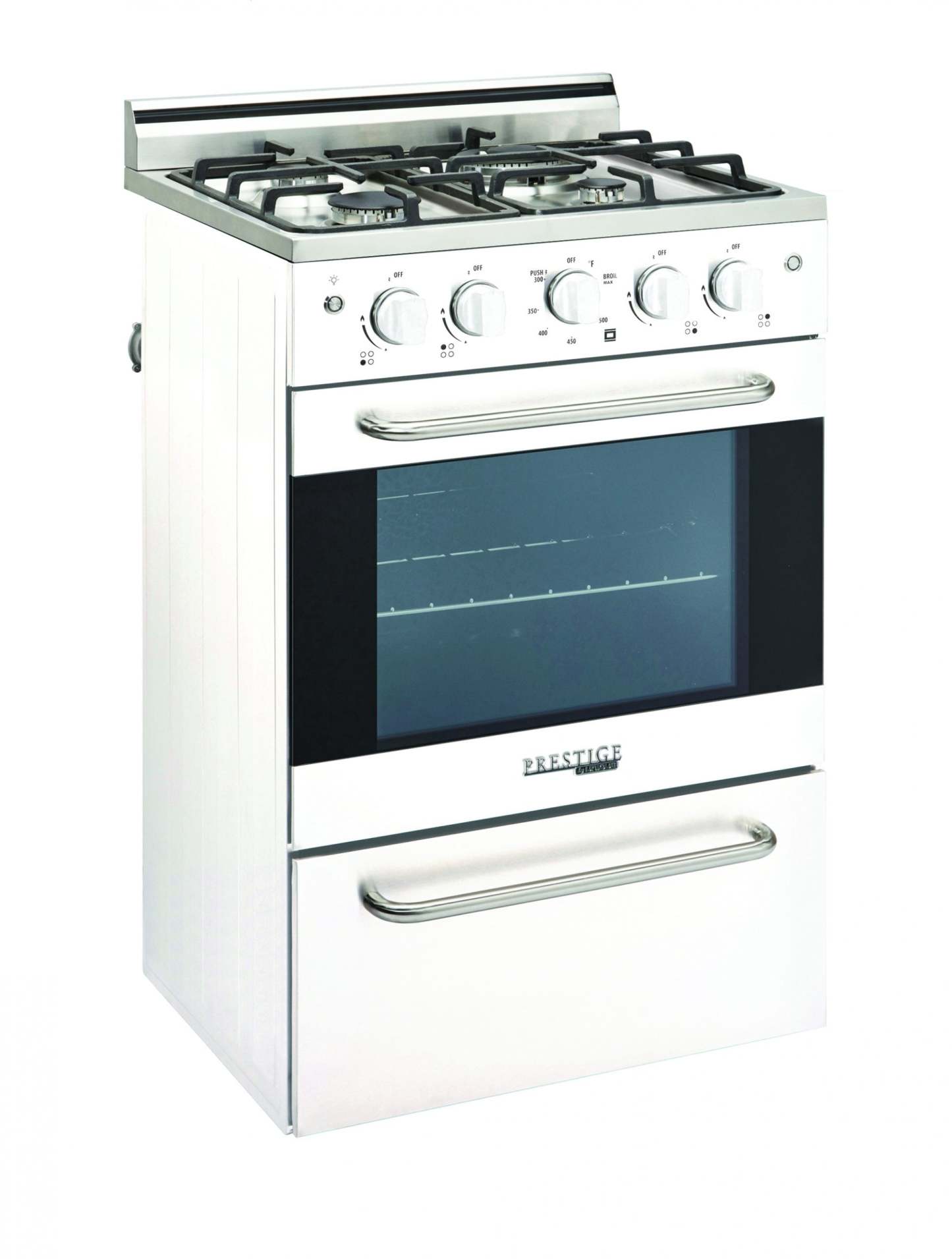Prestige par Unique Cuisinière à gaz de 20 po à convection - UGP-20V PC1 W | U20VPC1W