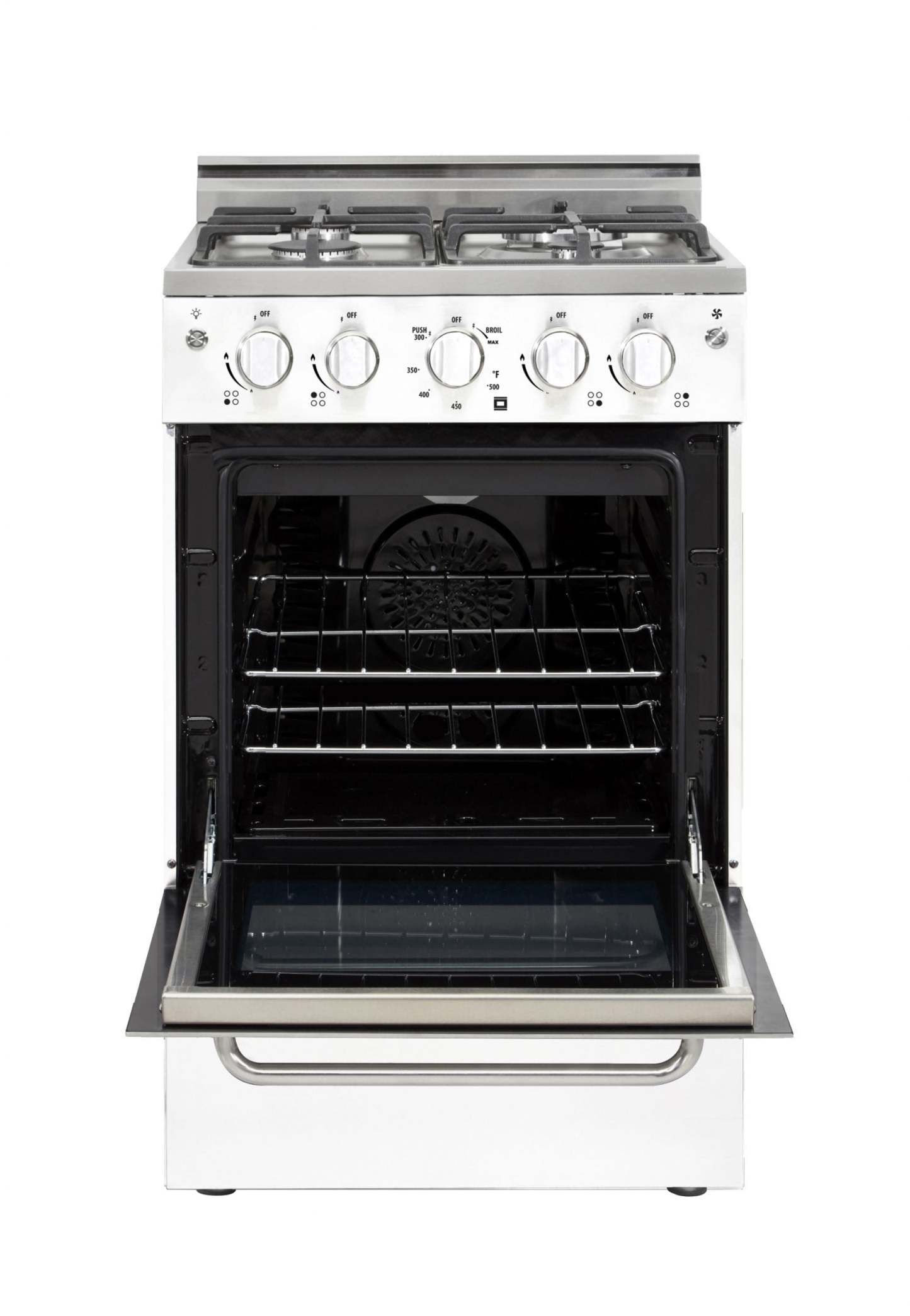 Prestige par Unique Cuisinière à gaz de 20 po à convection - UGP-20V PC1 W | U20VPC1W