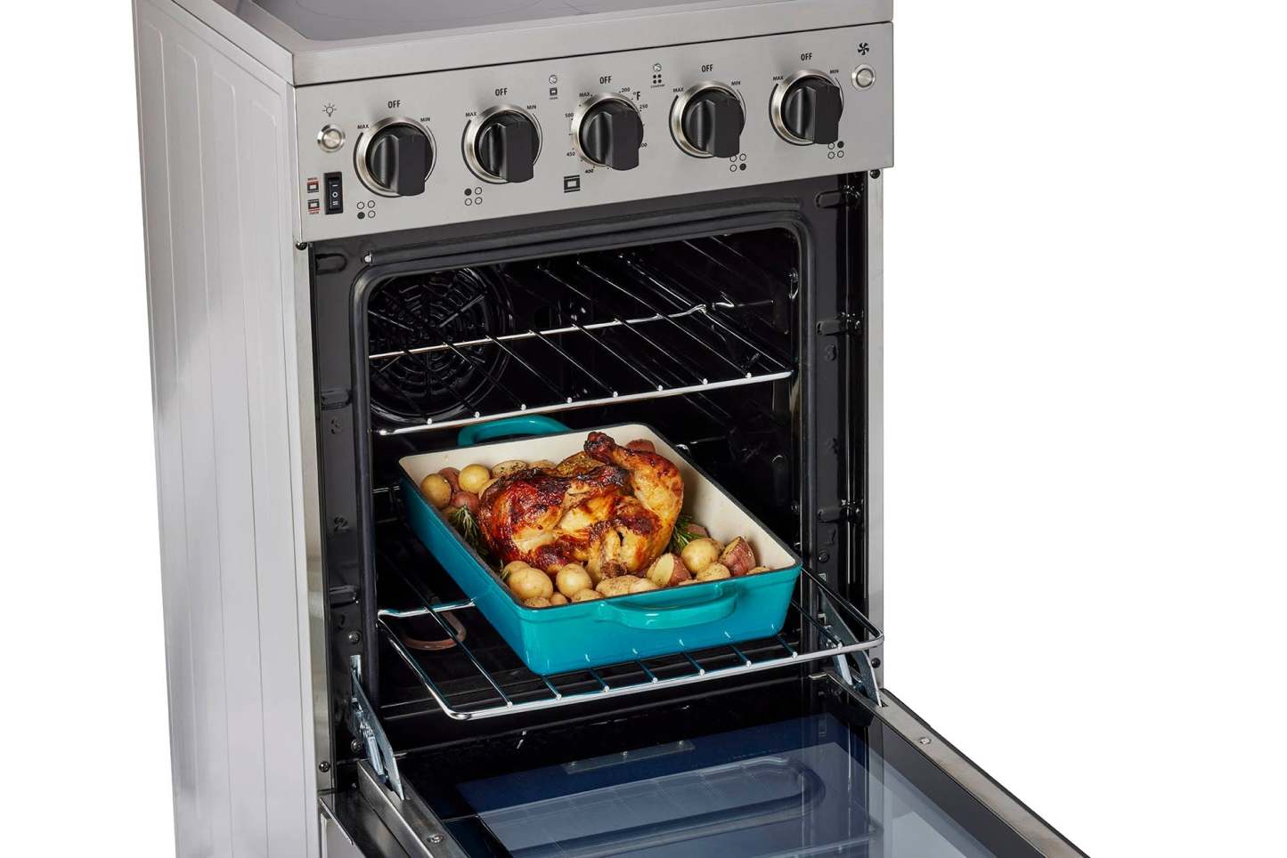 Prestige par Unique Cuisinière électrique de 20 po à convection - UGP-20V EC S/S | Cuisinière électrique Prestige par Unique de 20 po à convection - UGP-20V EC S/S | U20VECSS