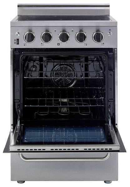 Prestige par Unique Cuisinière électrique à convection de 24 po - UGP-24V EC S/S | Cuisinière électrique Prestige par Unique de 24 po à convection - UGP-24V EC S/S | U24VECSS