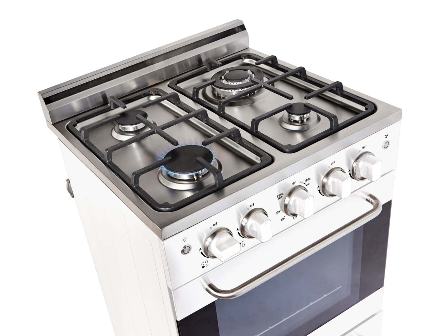 Prestige par Unique Cuisinière à gaz de 24 po à convection - UGP-24V PC1 W | U24VPC1W
