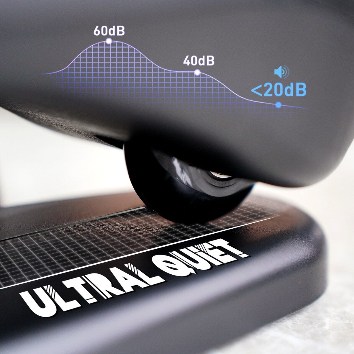 Appareil elliptique de bureau, vélo elliptique avec télécommande, pédalier assis pour seniors, adultes et adolescents