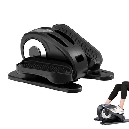 Appareil elliptique de bureau, vélo elliptique avec télécommande, pédalier assis pour seniors, adultes et adolescents