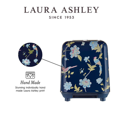 Laura Ashley Grille-pain à 2 tranches en acier inoxydable, bleu marine d'Elveden - VQ-SBT582-LAEN-CA