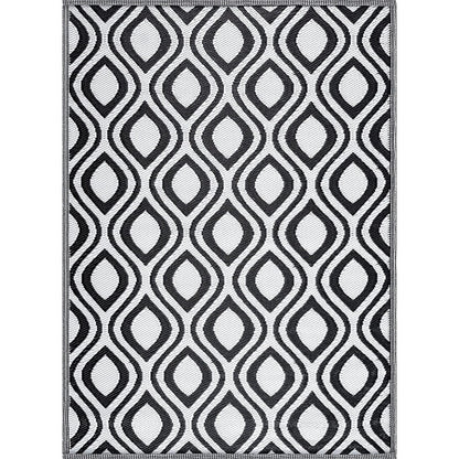 Tapis de sol/tapis d'extérieur léger et réversible Venice en plastique recyclé