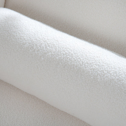 Chaise longue vintage avec accoudoirs en volutes par Christopher Knight Home