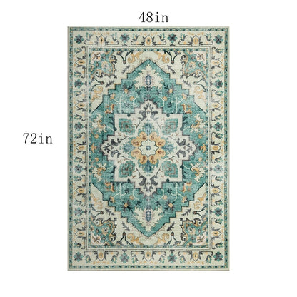 Tapis abstrait moderne vintage