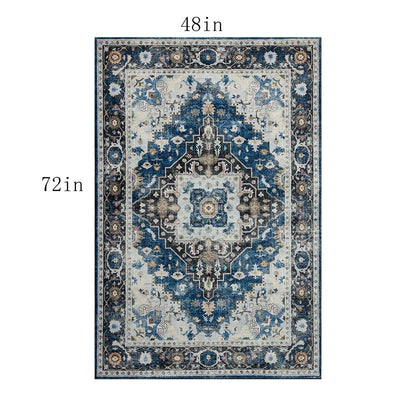 Tapis abstrait moderne vintage
