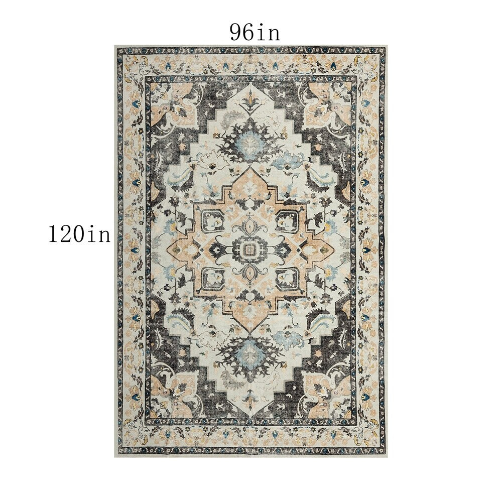 Tapis abstrait moderne vintage
