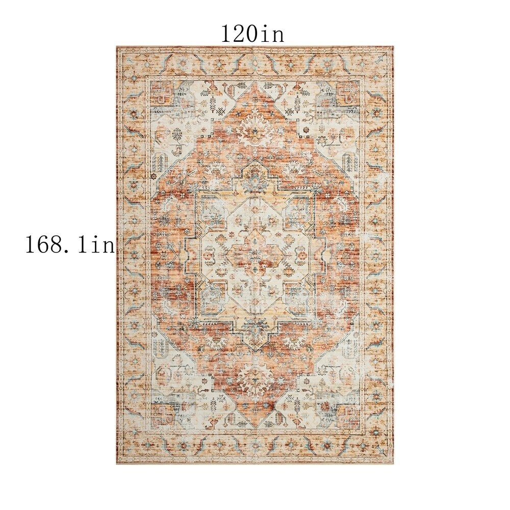 Tapis abstrait moderne vintage