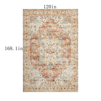 Tapis abstrait moderne vintage