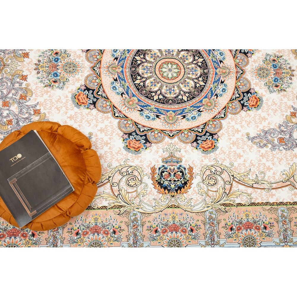 Tapis abstrait moderne vintage