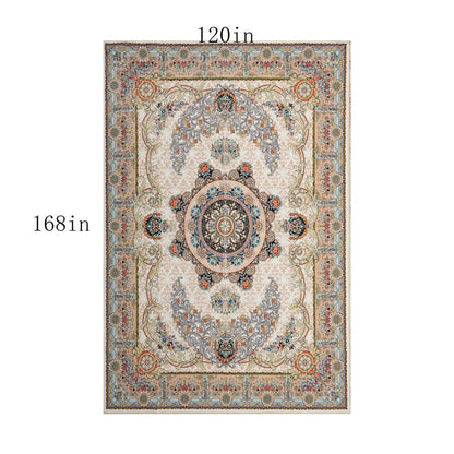 Tapis abstrait moderne vintage