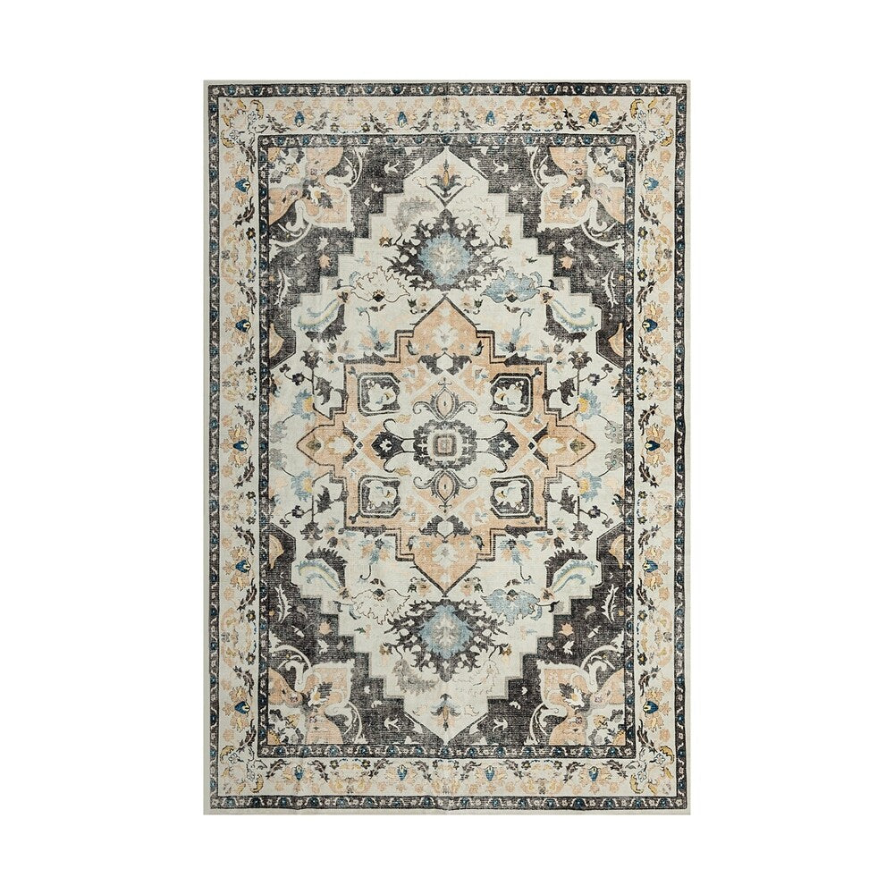 Tapis abstrait moderne vintage