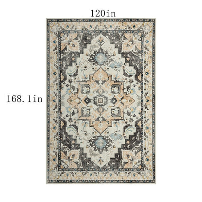 Tapis abstrait moderne vintage