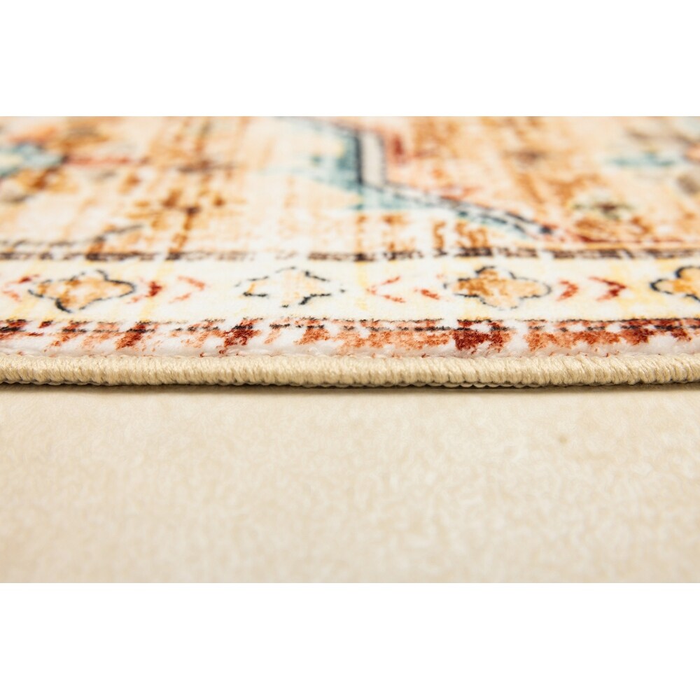 Tapis abstrait moderne vintage