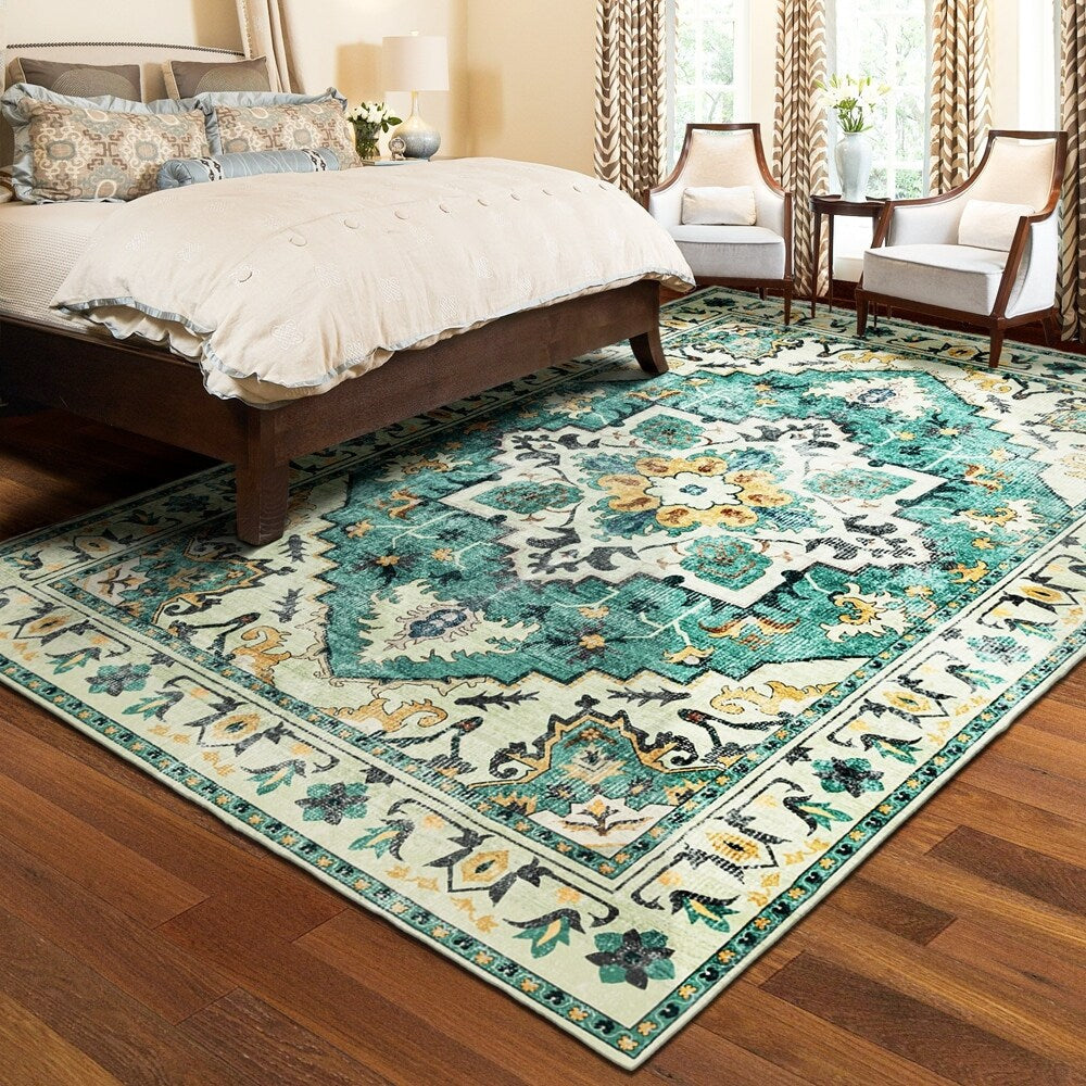 Tapis abstrait moderne vintage