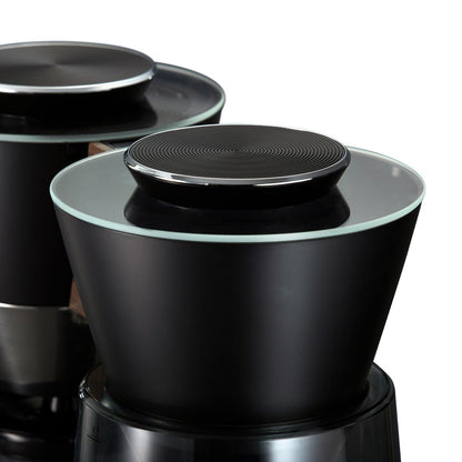 Cafetière filtre Vision Luxe 12 tasses avec tableau de bord rotatif