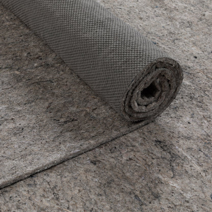 Tapis d'intérieur réversible et rembourré multi-surfaces Vista Home. - Gris