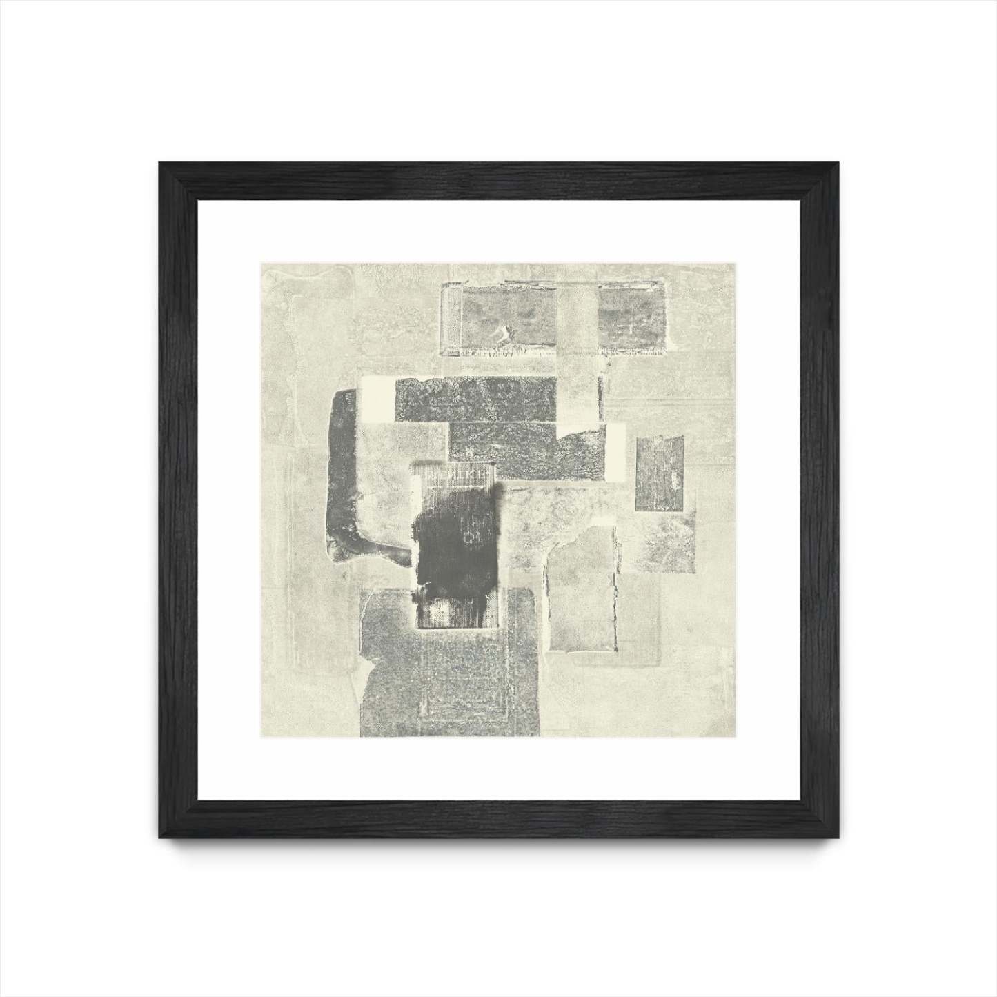 Camera Obscura Matted and Framed Noir 36x36 Wall Art|Œuvre d'art murale encadrée noire et mate « Camera Obscura » 36 x 36