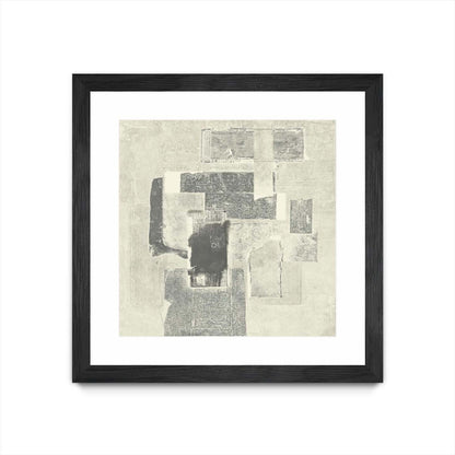 Camera Obscura Matted and Framed Noir 36x36 Wall Art|Œuvre d'art murale encadrée noire et mate « Camera Obscura » 36 x 36