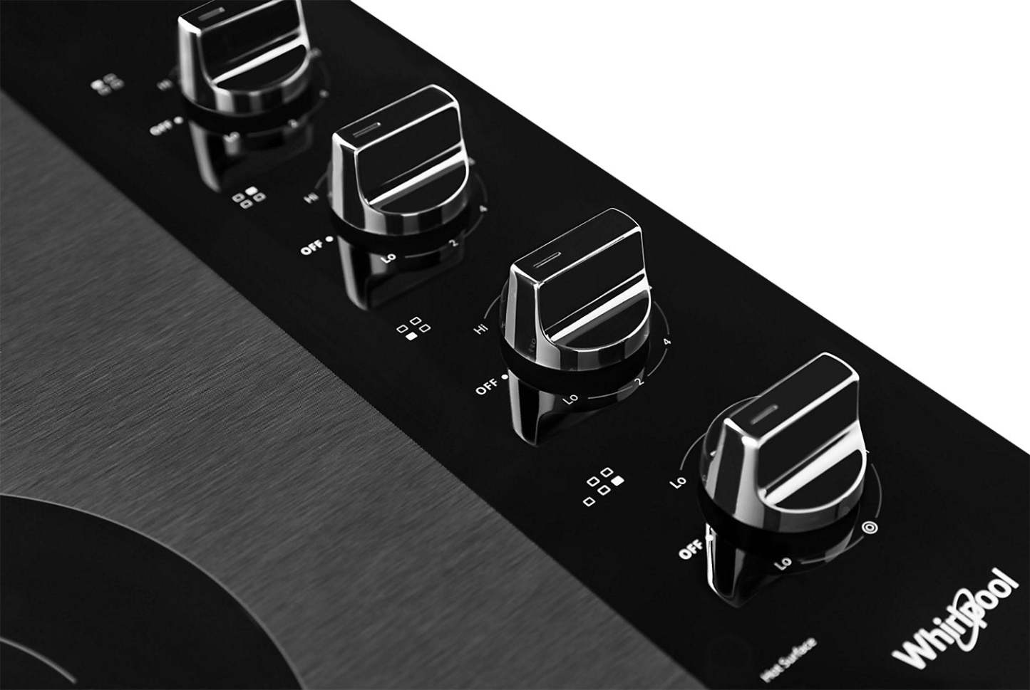 Table de cuisson électrique Whirlpool 30 à 4 éléments - Noir - WCE55US0HB | Surface de cuisson électrique Whirlpool de 30 po à 4 éléments - noire - WCE55US0HB