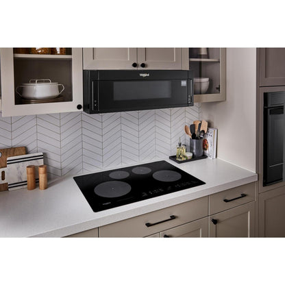 Table de cuisson à induction Whirlpool 30 à 4 éléments - Noir - WCI55US0JB | Surface de cuisson à induction Whirlpool de 31 po à 4 éléments - noire - WCI55US0JB