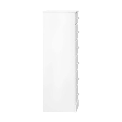 Commode haute Astrid Kids 6-Drawer - Blanc|Commode verticale haute Astrid à 6 tiroirs pour enfants - blanche