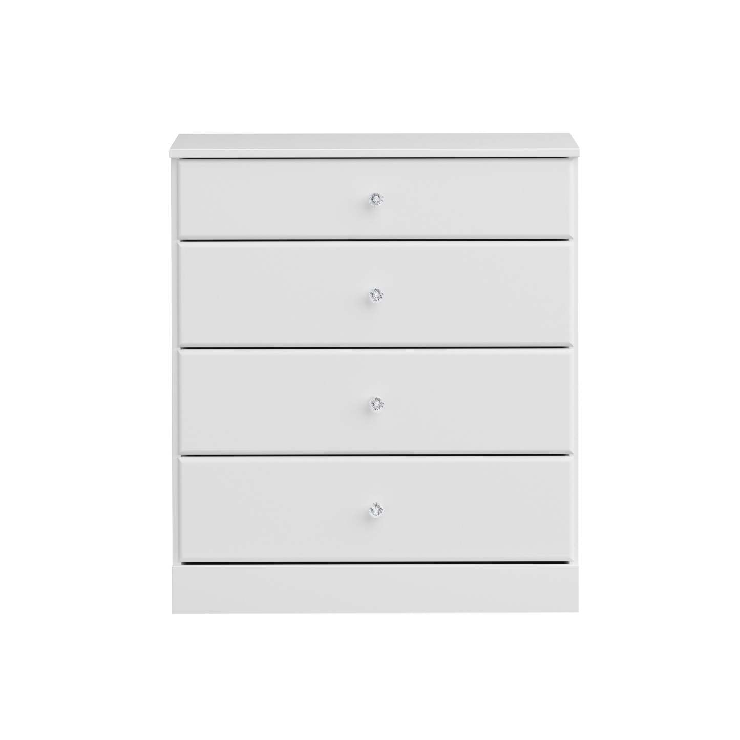 Astrid Kids 4-Drawer Dresser - Blanc|Commode Astrid à 4 tiroirs pour enfants - blanche