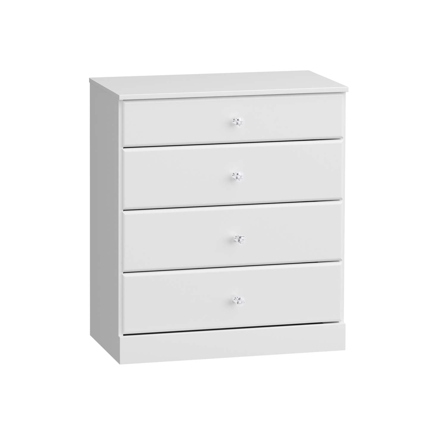 Astrid Kids 4-Drawer Dresser - Blanc|Commode Astrid à 4 tiroirs pour enfants - blanche