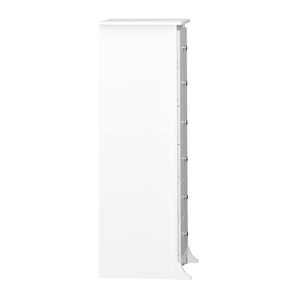 Monterey Tall 6-Drawer Chest - Blanc|Commode verticale haute Monterey à 6 tiroirs - blanche