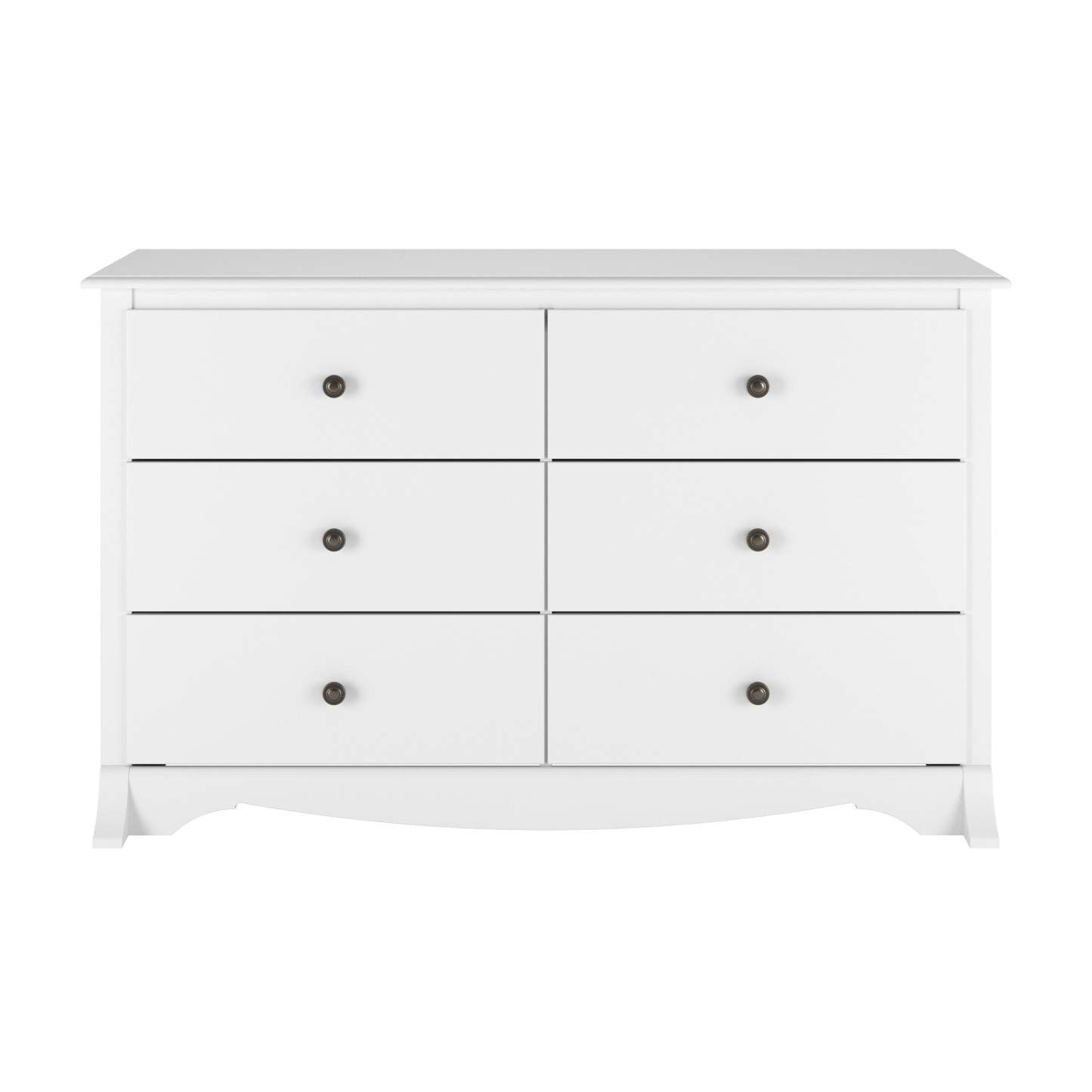 Monterey Kids 6-Drawer Dresser - White|Commode Monterey à 6 tiroirs pour enfants - blanche