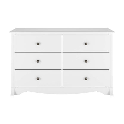 Monterey Kids 6-Drawer Dresser - White|Commode Monterey à 6 tiroirs pour enfants - blanche