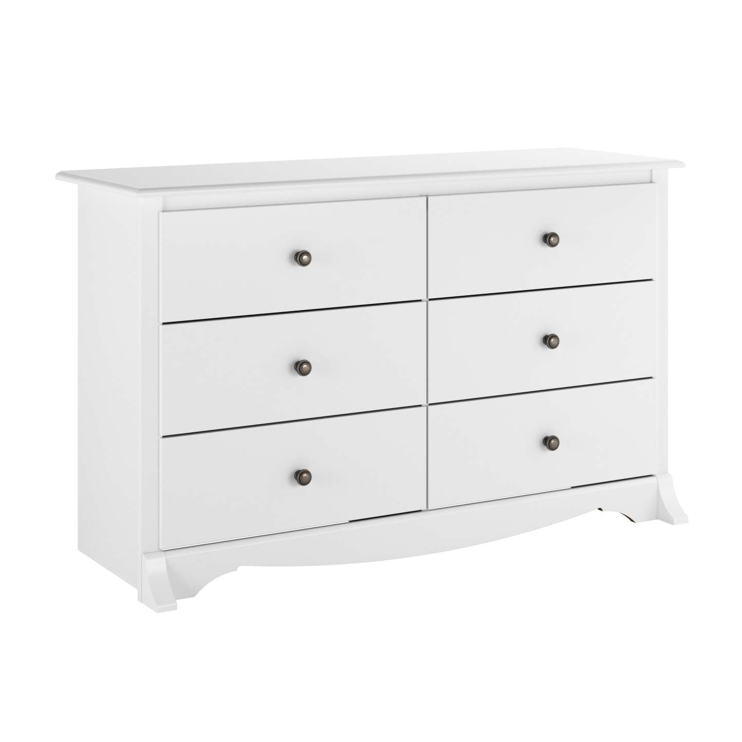 Monterey Kids 6-Drawer Dresser - White|Commode Monterey à 6 tiroirs pour enfants - blanche