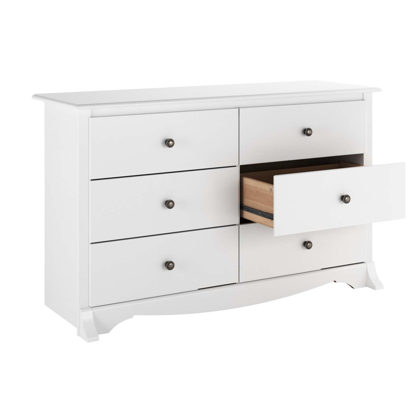 Monterey Kids 6-Drawer Dresser - White|Commode Monterey à 6 tiroirs pour enfants - blanche