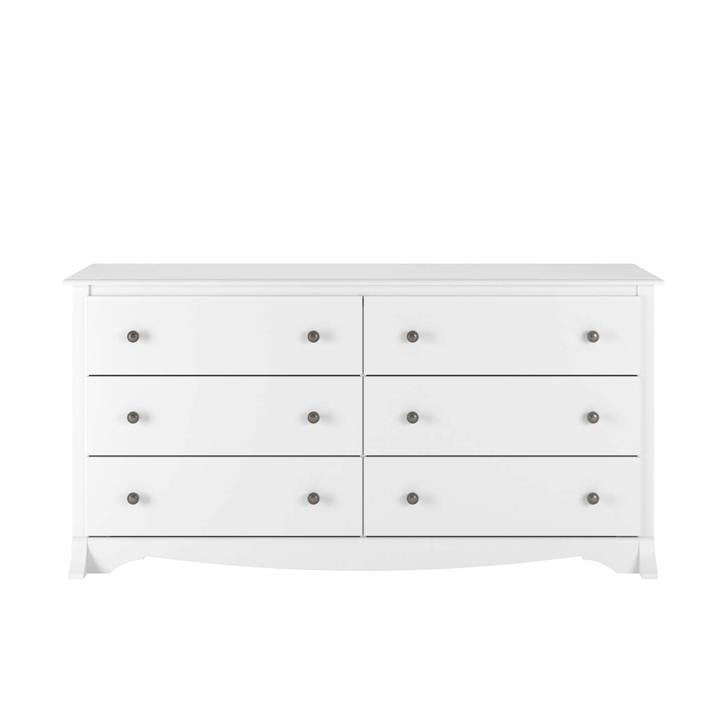 Commode Monterey 6 tiroirs - Blanc|Commode Monterey à 6 tiroirs - blanche