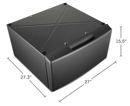 Whirlpool 15.5 Piédestal pour laveuse et sécheuse à chargement frontal avec rangement - WFP2715HC|Piédestal avec rangement Whirlpool de 15,5 po pour laveuse et sécheuse à chargement frontal - WFP2715HC|WFP2715C