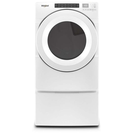 Whirlpool 7,4 pi³ Sécheuse à gaz - blanche - superposable - WGD560LHW