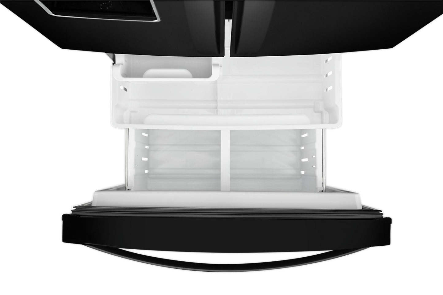 Réfrigérateur Whirlpool de 30 pi³ et de 20 po à portes françaises - noir - WRF560SEHB | Whirlpool 30 20 Cu. Ft. French-Door Refrigerator - Black - WRF560SEHB